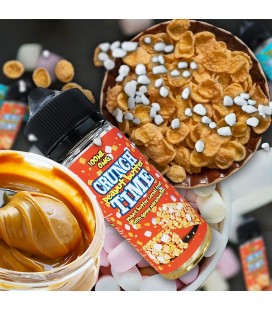 California Vaping Co CRUNCH TIME Peanut Butter (100 ml) Taux de Nicotine-00mg Contenance-100ml