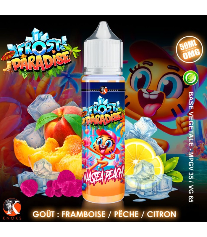 Knoks Frost Paradise Nastea Peach 50ml