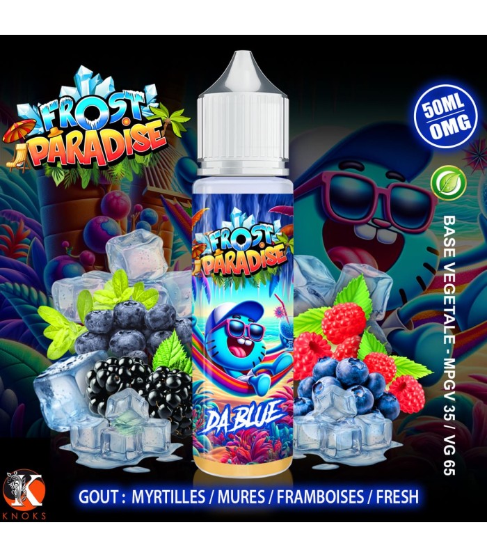 Da Blue 50ml - Frost Paradise