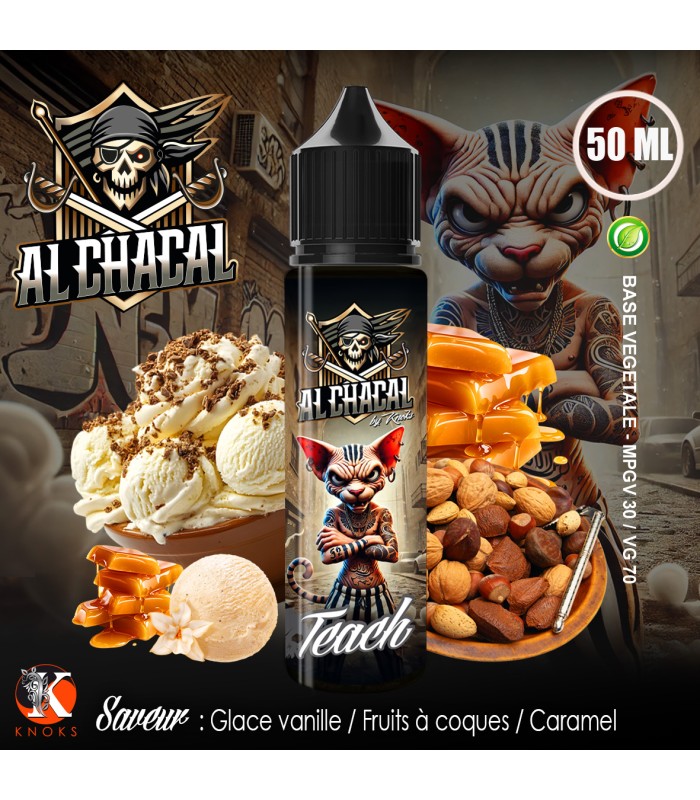 Knoks Al chacal Teach - Fabricant e-liquides