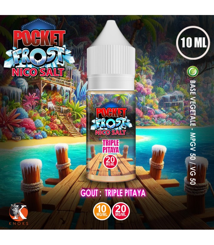 Triple Pitaya 10 ml - Par 10 - Pocket Frost