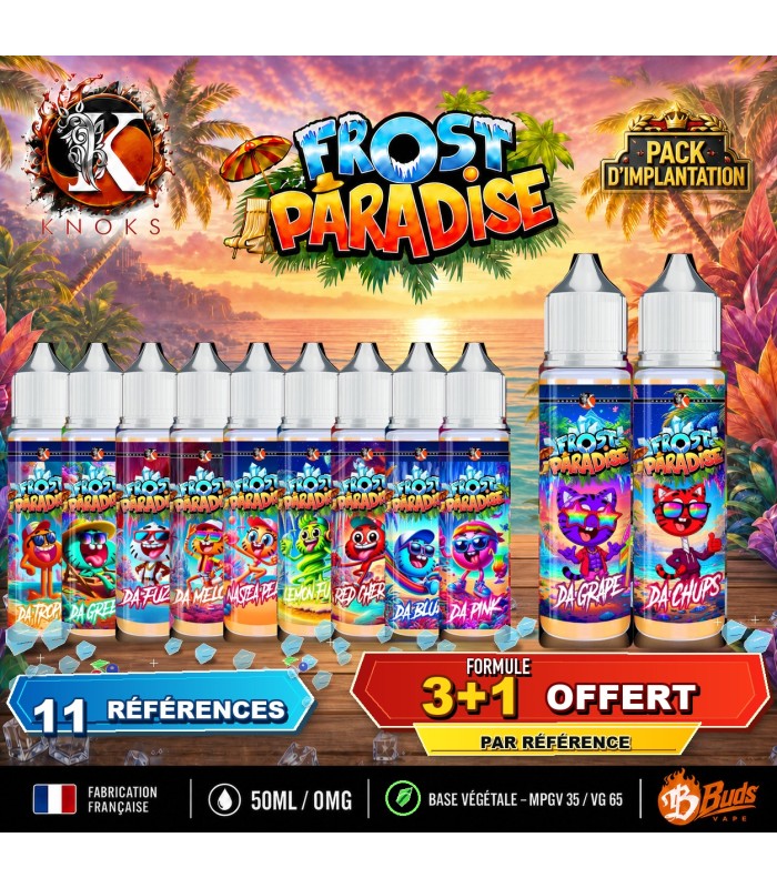 Mini pack d'implantation Frost Paradise - 50ml (3+1) - 11 références