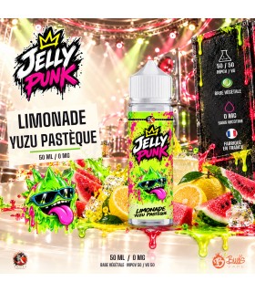 Limonade Yuzu Pastèque 50ml - Jelly Punk