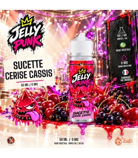 Sucette Cerise Cassis 50ml - Jelly Punk