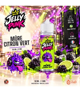 Mûre Citron Vert 50ml - Jelly Punk